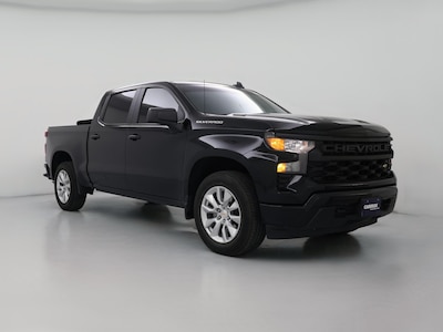 Black 2025 Chevrolet Silverado 1500 Custom