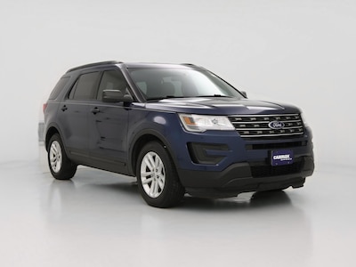 Blue 2017 Ford Explorer