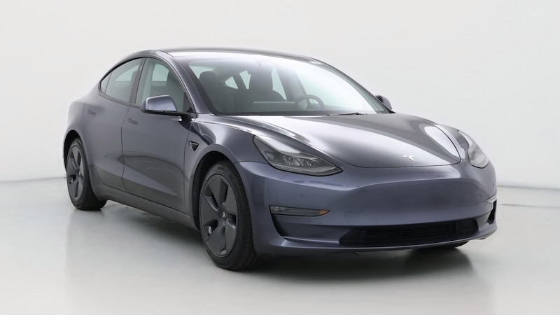 2022 Tesla Model 3 Long Range Hero Image