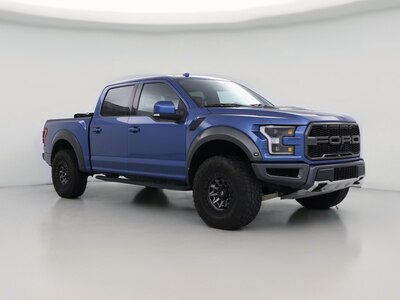 Blue 2020 Ford F150 Raptor