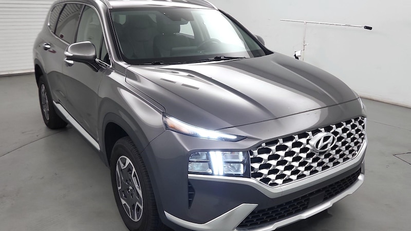 2021 Hyundai Santa Fe Blue Hero Image