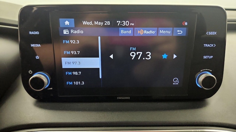 2021 Hyundai Santa Fe Blue 13