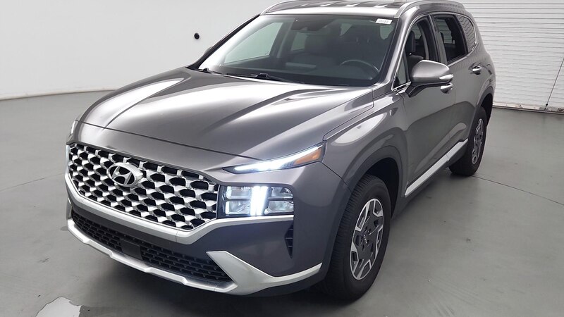 2021 Hyundai Santa Fe Blue 3
