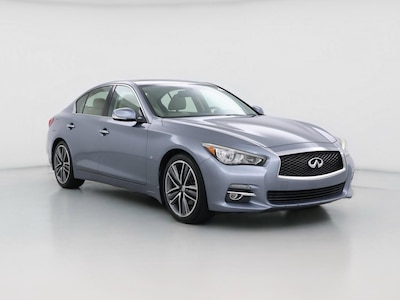 Blue 2015 Infiniti Q50 S