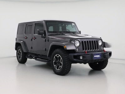 Gray 2016 Jeep Wrangler Unlimited Rubicon Hard Rock