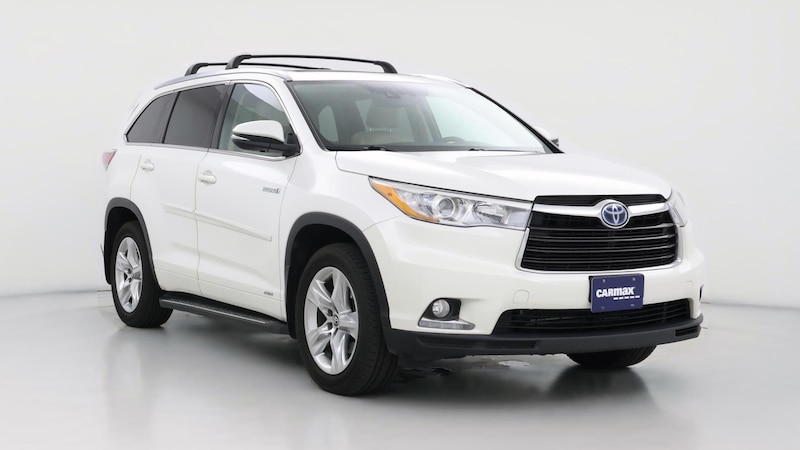 2016 Toyota Highlander Limited Platinum Hero Image