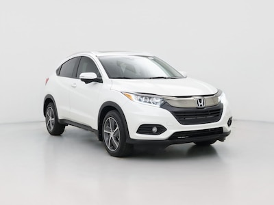 White 2021 Honda HR-V EX-L