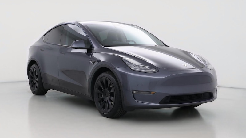 2021 Tesla Model Y Long Range Hero Image