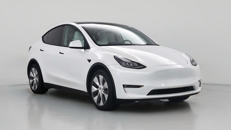 2021 Tesla Model Y Long Range Hero Image