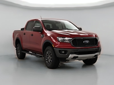 Red 2021 Ford Ranger XLT