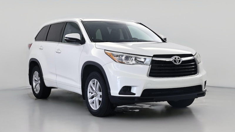 2016 Toyota Highlander Plus Hero Image