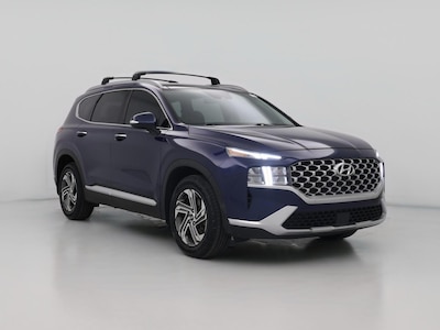 Blue 2021 Hyundai Santa Fe SEL