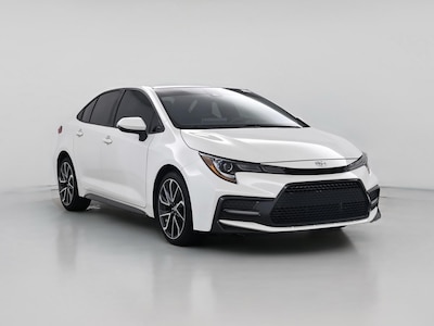 White 2021 Toyota Corolla SE