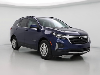 Blue 2022 Chevrolet Equinox LT
