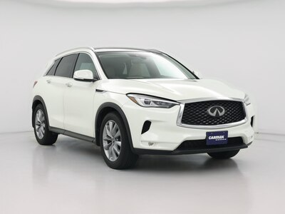 White 2019 Infiniti QX50 Luxe