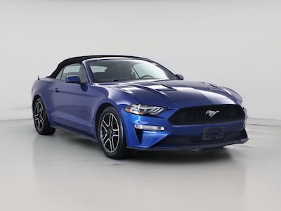 Blue 2018 Ford Mustang Ecoboost