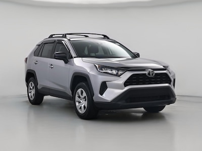 Silver 2021 Toyota RAV4 LE
