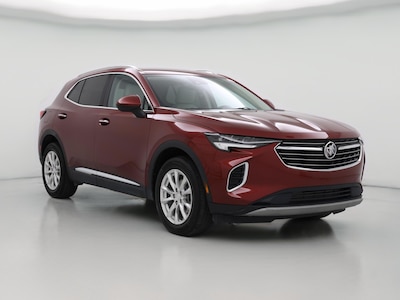 Red 2021 Buick Envision Preferred