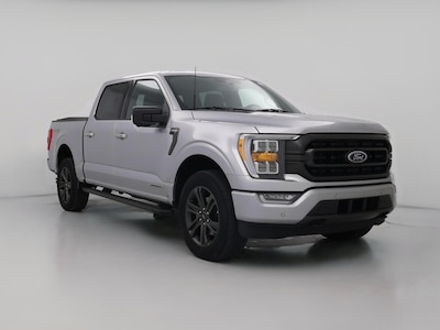 Silver 2022 Ford F150 XLT