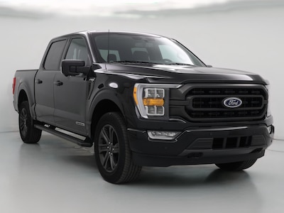 Black 2022 Ford F150 XLT