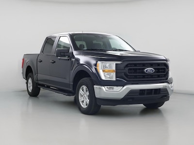 Blue 2022 Ford F150 XL