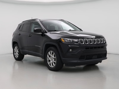 Black 2022 Jeep Compass Latitude Lux