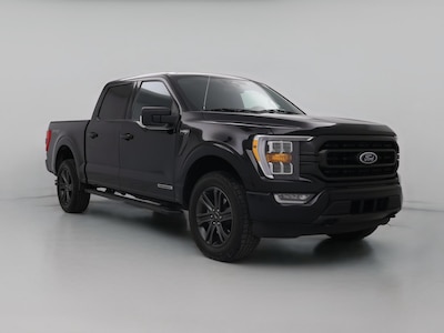 Black 2022 Ford F150 XLT