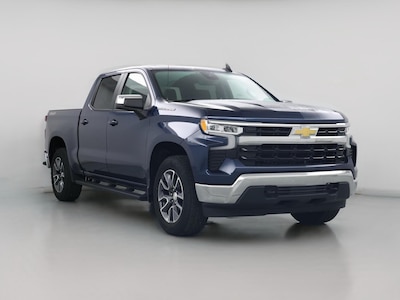 Blue 2022 Chevrolet Silverado 1500 LT