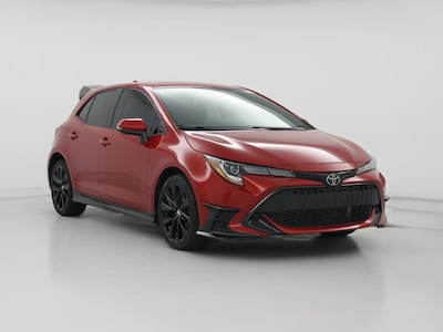 Red 2021 Toyota Corolla Hatchback SE