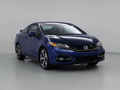 Blue 2014 Honda Civic SI