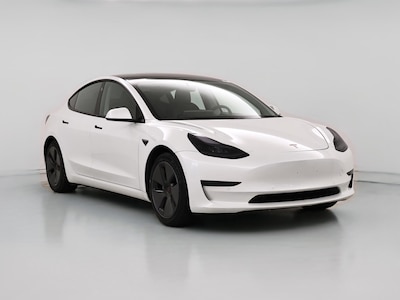 White 2021 Tesla Model 3 Standard Range Plus