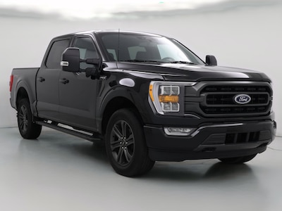 Black 2022 Ford F150 XLT
