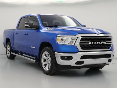Blue 2022 Ram 1500 Bighorn