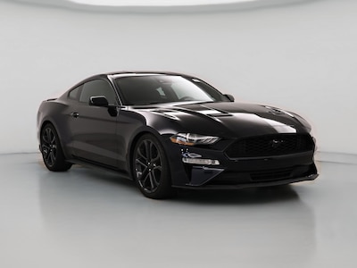 Blue 2021 Ford Mustang Ecoboost Premium