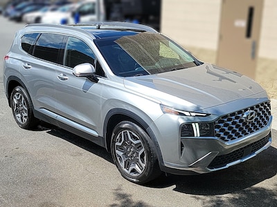 Silver 2021 Hyundai Santa Fe Limited