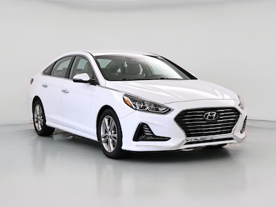 White 2018 Hyundai Sonata SEL