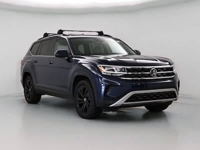 Blue 2022 Volkswagen Atlas SE w/Tech