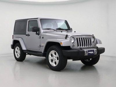 Gray 2015 Jeep Wrangler Sahara