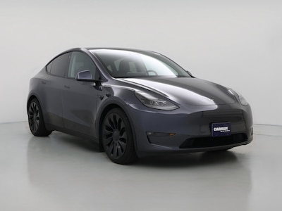 Gray 2022 Tesla Model Y Performance