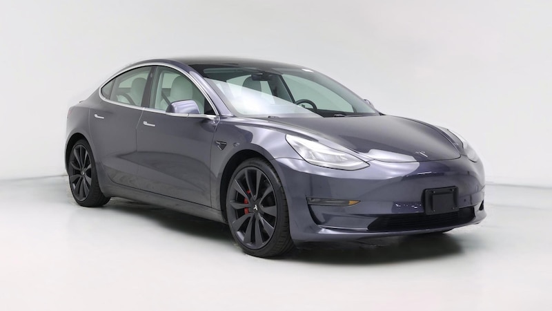 2020 Tesla Model 3 Long Range Hero Image