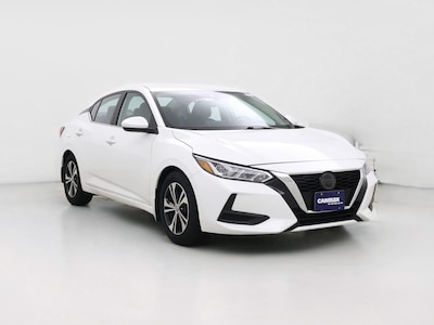 White 2022 Nissan Sentra SV