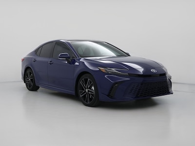 Blue 2025 Toyota Camry XSE