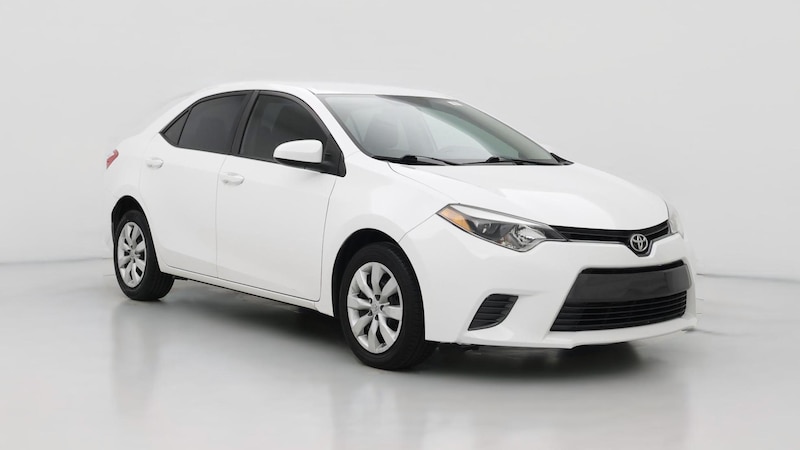 2016 Toyota Corolla LE Hero Image