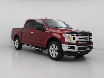 Red 2018 Ford F150 XLT