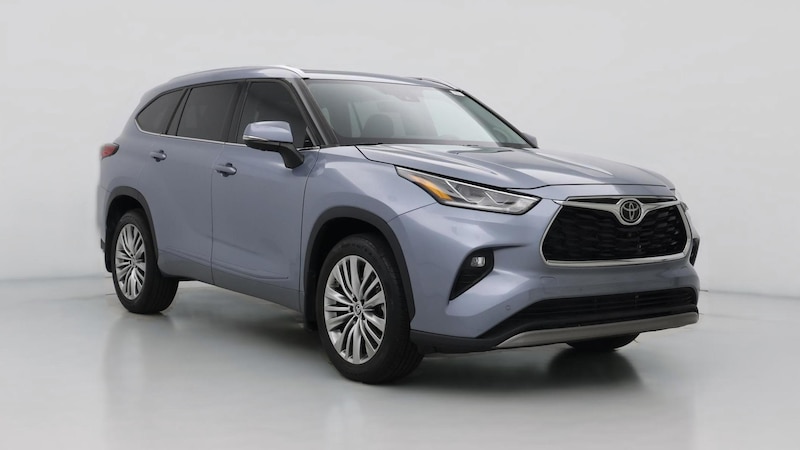 2023 Toyota Highlander Platinum Hero Image