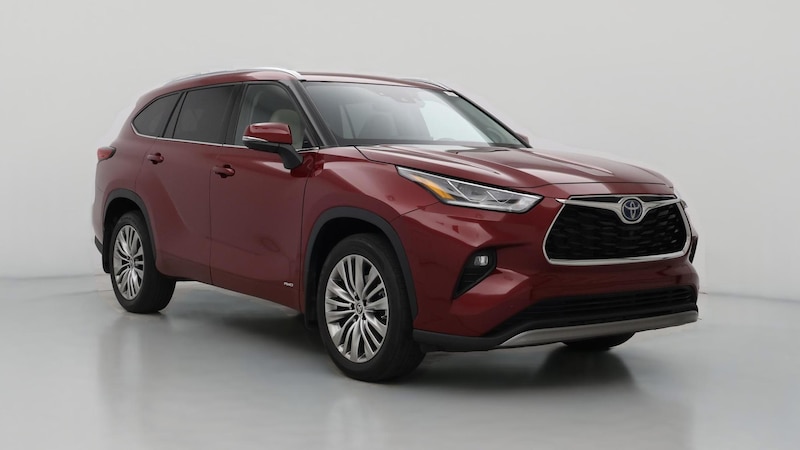 2022 Toyota Highlander Platinum Hero Image