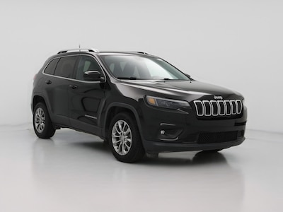 Black 2019 Jeep Cherokee Latitude Plus