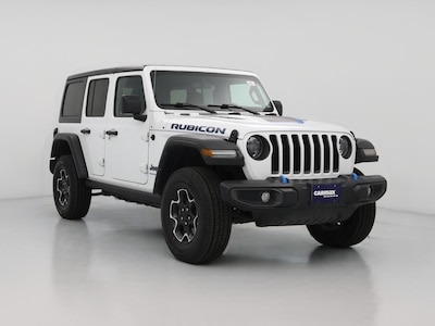 White 2023 Jeep Wrangler 4XE PHEV Unlimited Rubicon