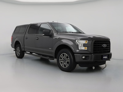 Gray 2015 Ford F150 XLT