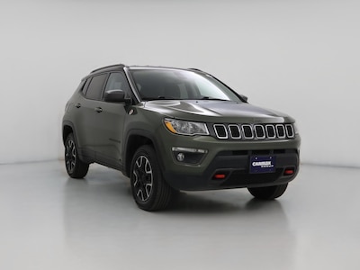 Green 2020 Jeep Compass Trailhawk
